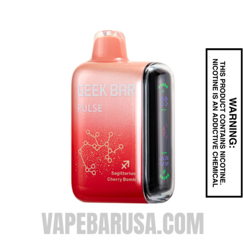 Sagittarius Cherry Bomb Geek Bar Pulse Vape