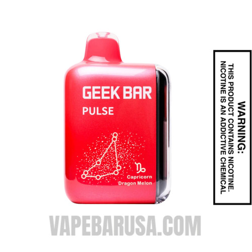 Dragon Melon Geek Bar Pulse Vape (Capricorn)