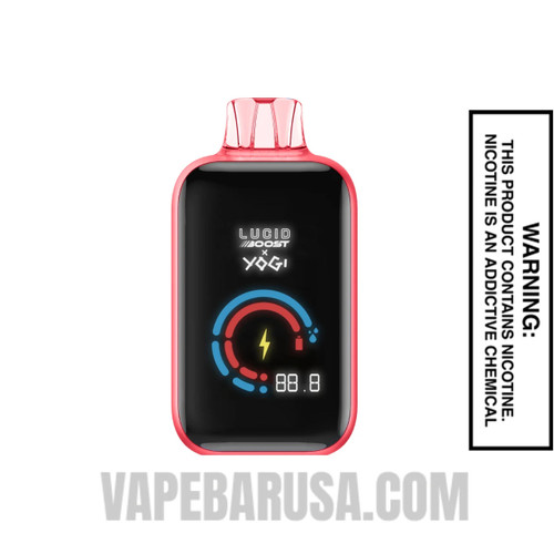 Cherry Lemon Ice Lucid Boost X Yogi 20123 Disposable Vape