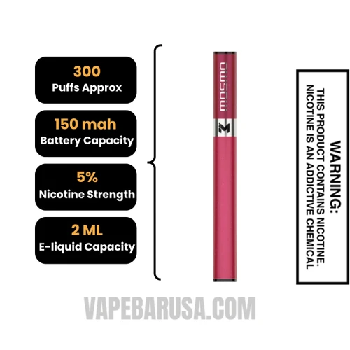 Sweet Love MOSMO Stik Disposable Specifications