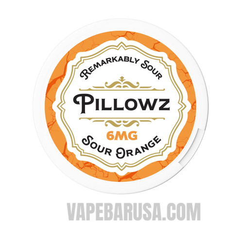 Sour Orange Pillowz 6 mg (Pack of 5) Nicotine Pouches