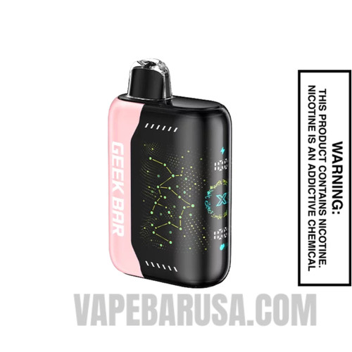 White Peach Raspberry Geek Bar Pulse X 25K Vape