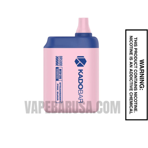 Strawberry Pink Guava Kado Bar BR5000 Disposable Vape
