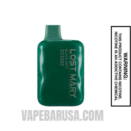 Black Mint Lost Mary OS5000 Disposable Vape