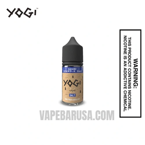 Blueberry Granola Bar Yogi Salt Nic Vape Juice 30 ML