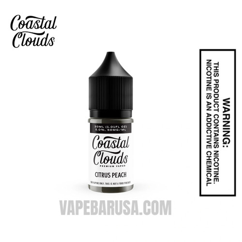Citrus Peach Salt Coastal Clouds Salt Nic 30 ML