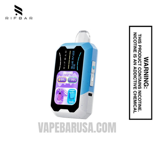 Blue Razz Ice Rifbar MixPro Ice 40K Disposable Vape