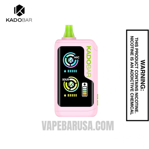 Sour Watermelon Gummies Kado Bar NI40K Sour-Nic Control Disposable Vape