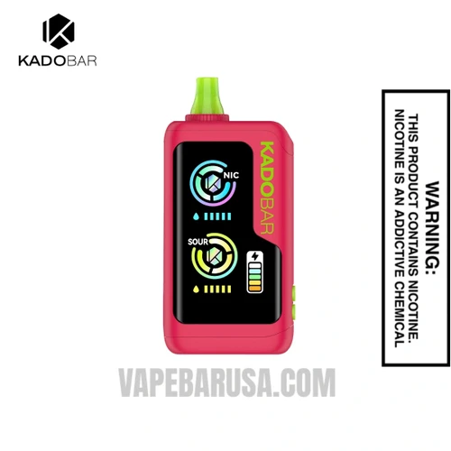 Sour Apple Cranberry Kado Bar NI40K Sour-Nic Control Disposable Vape