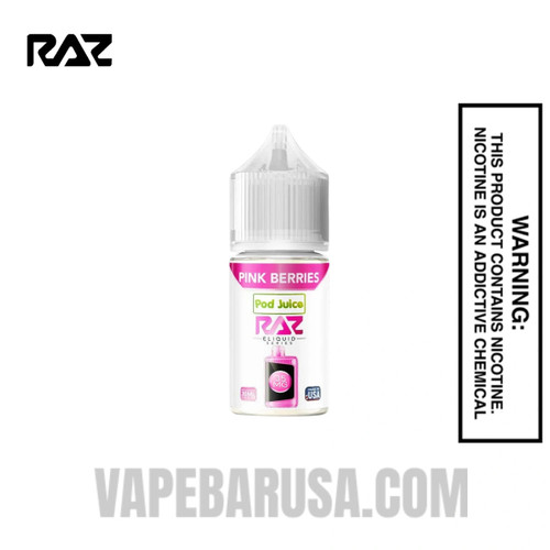 Pink Berries Pod Juice X RAZ Salt Nic juice 30 ML