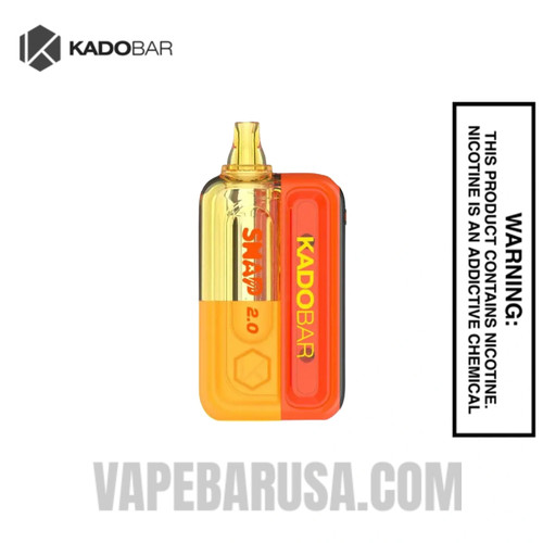 Orange Slush Kado Bar Snap 2.0 35K Disposable Vape Kit