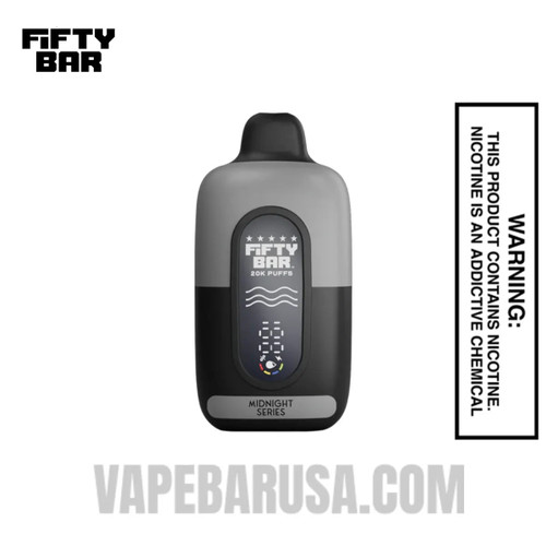 Iced Strawberry Pear Fifty Bar 20K Midnight Series Disposable Vape