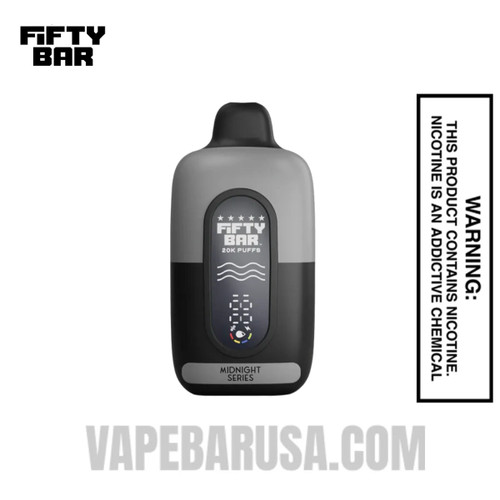 Orange Mint Fifty Bar 20K Midnight Series Disposable Vape