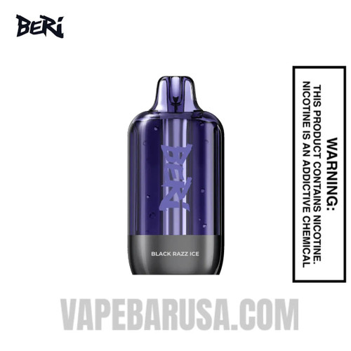 Black Razz Ice Beri Cliq 50K Disposable Vape Pod