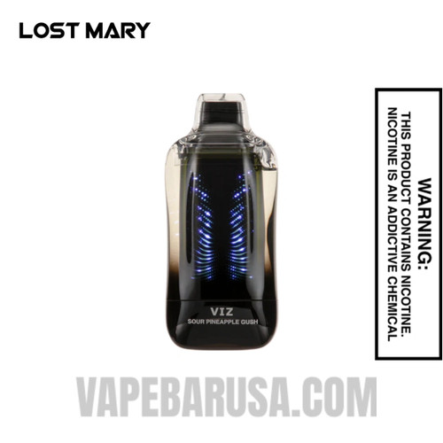 Sour Pineapple Gush Lost Mary VIZ 55K Disposable Vape