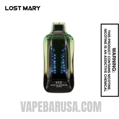 Sour Watermelon Apple Lost Mary VIZ 55K Disposable Vape