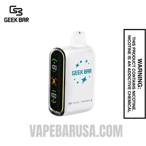Clear Geek Bar Pulse Disposable Vape