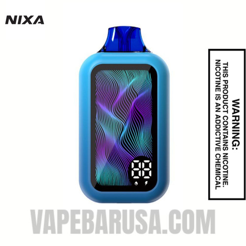 Blue Razz Ice Nixa Bar 50K Disposable Vape