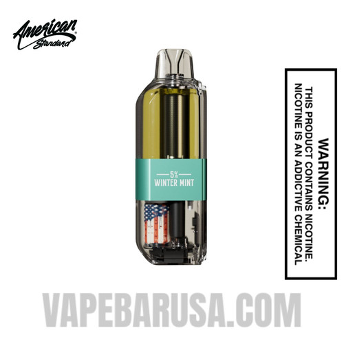 Winter Mint American Standard 50K Disposable Vape Pod