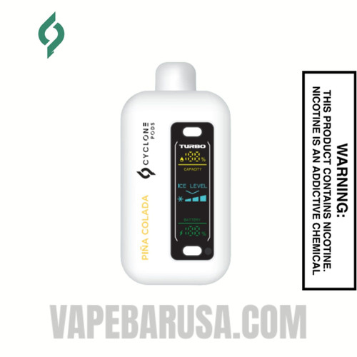 Pina Colada Cyclone Gust Pro 20K Zero Nicotine Disposable Vape