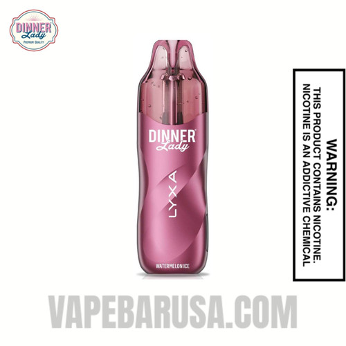 Watermelon Ice Dinner Lady LYXA 30K Disposable Vape