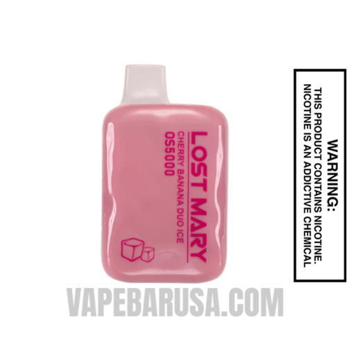 Cherry Banana Duo Ice Lost Mary OS5000 Disposable Vape