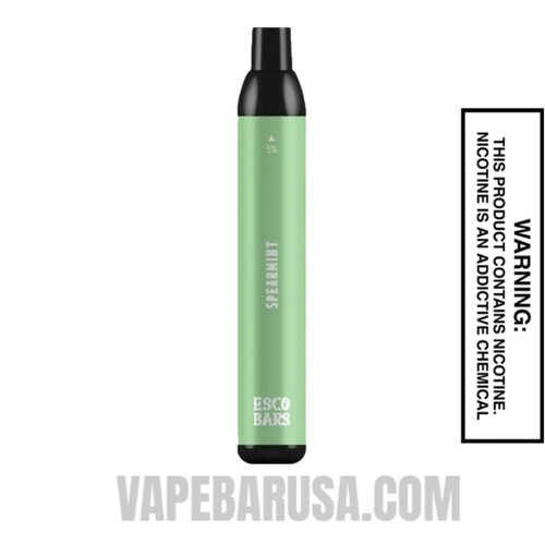 Spearmint Esco Bars 2500 Puffs Disposable Vape 