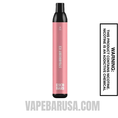 Strawberry Ice Esco Bar Mesh Vape 2500 Puffs 3% Nic