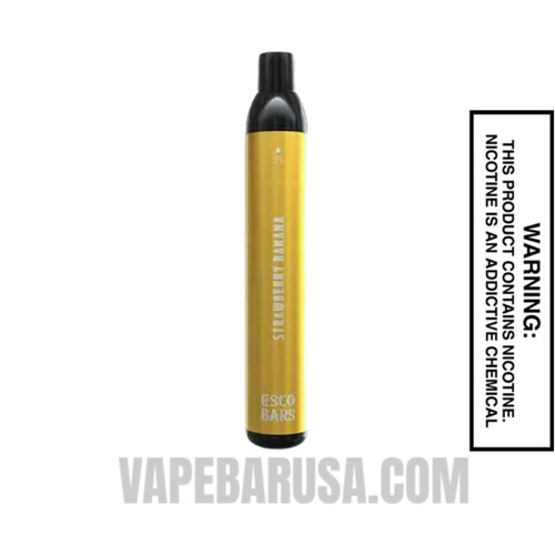 Strawberry Banana Esco Bars 2500 Puffs Disposable Vape