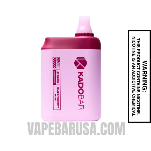 Elderberry Mint Kado Bar BR5000 Disposable Vape