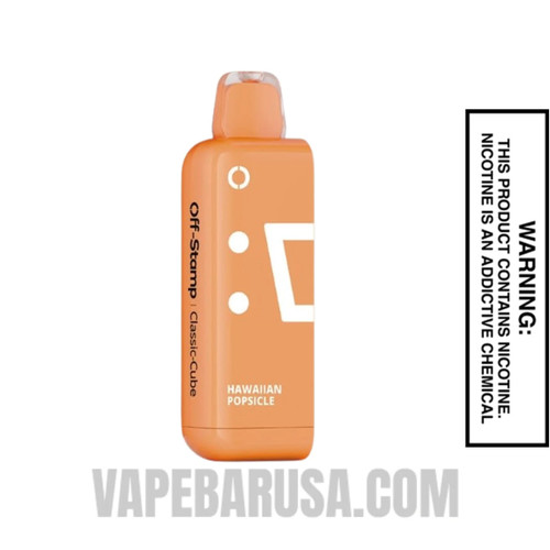 Hawaiian Pop Off Stamp Classic Cube 25K Disposable Pod