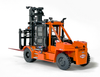 Taylor XH-360L Forklift - Orange - alternate view 3