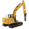 Cat 323 Hydraulic Excavator with 4 new work-tools - Next Generation - 1:50