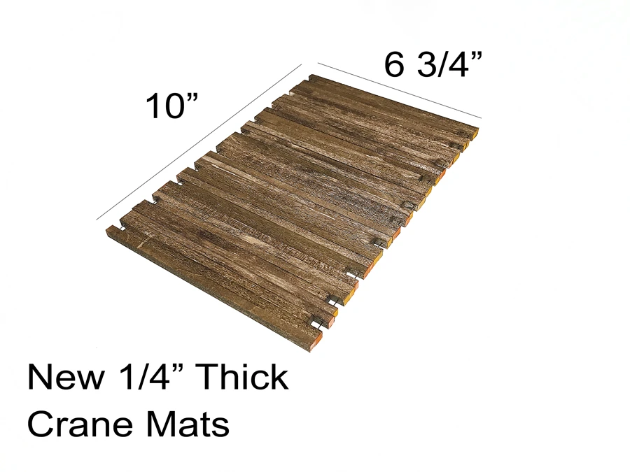 Wooden Crane Mats - 10 qty