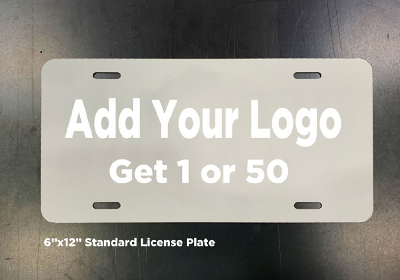 Special made license sale plates