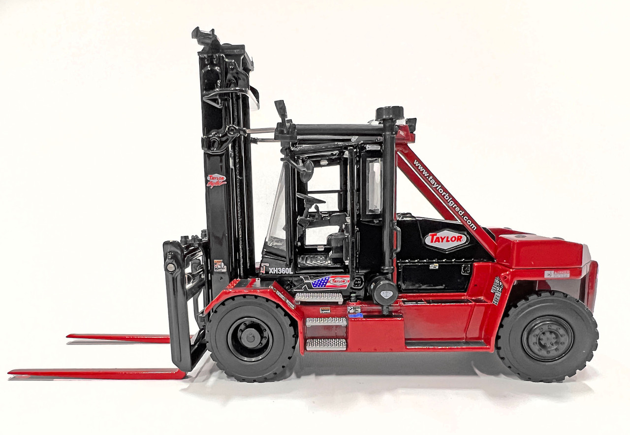 Taylor XH-360L Forklift - Legacy Red - alternate view 8