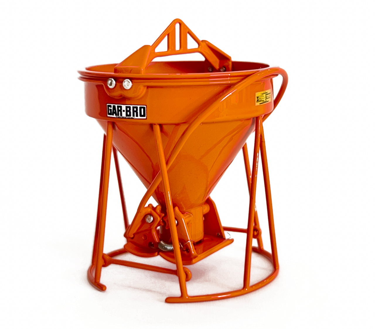 Gar-Bro "R" Series Concrete Bucket - Orange