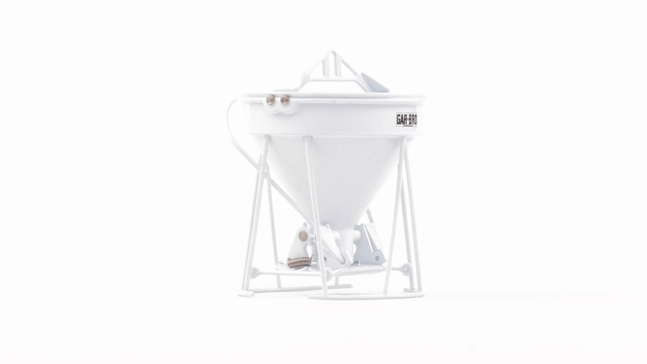 Gar-Bro "R" Series Lightweight Round-Gate Concrete Bucket - alternate view 9
