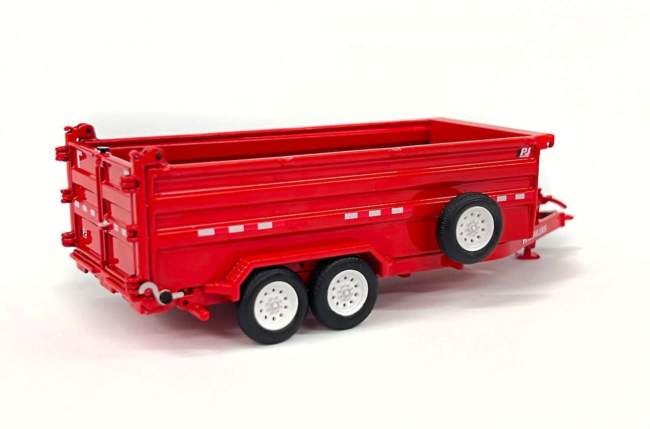 PJ Dump DM Trailer - Red - alternate view 5