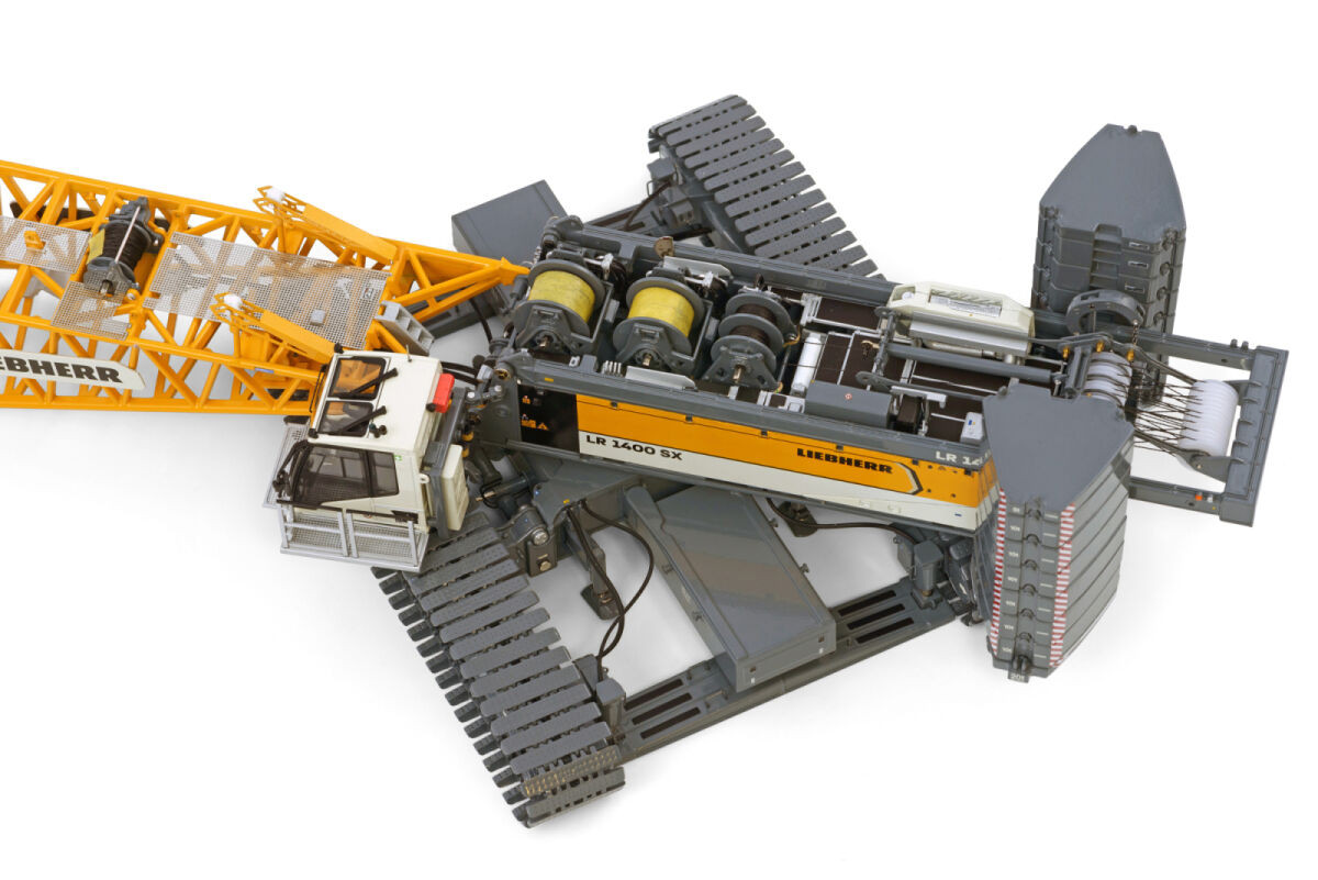 Liebherr LR 1400 SX Crawler Crane – 1:50 Scale Diecast Model by WSI