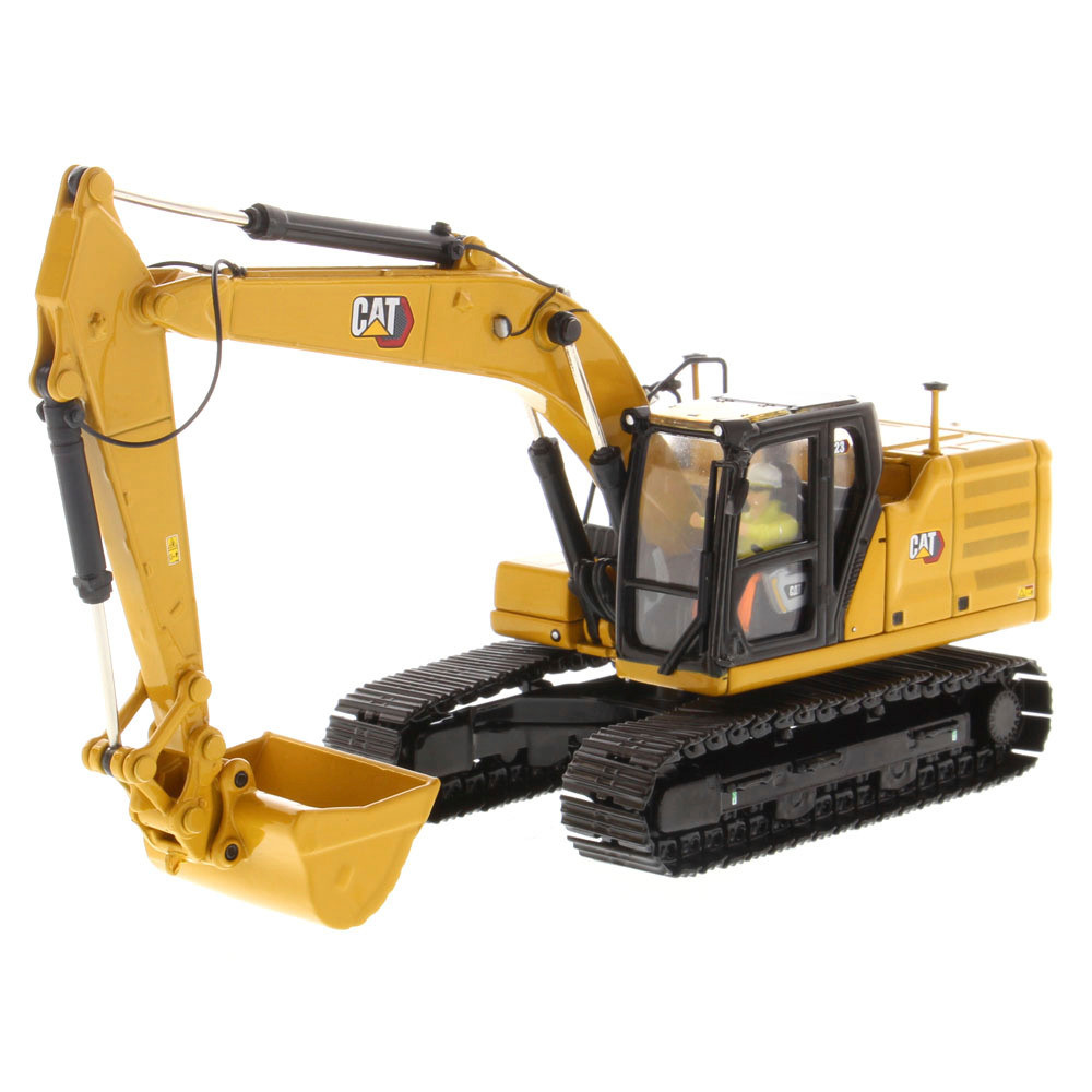 Cat 323 Hydraulic Excavator with 4 new work-tools - Next Generation - 1:50