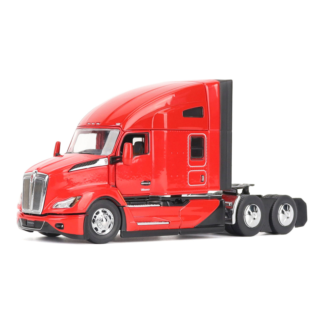 Kenworth T680 High Roof Sleeper Cab Tandem Tractor - Viper Red (71132)