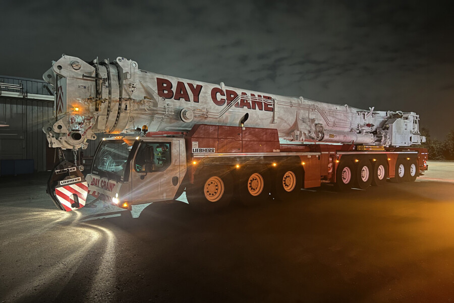 Liebherr LTM 1650-8.1 Mobile Crane - Bay Crane (WSI51-2203) - Actual Crane Photo