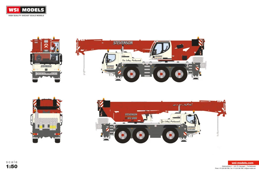 Liebherr LTM 1050-3.1 Mobile Crane - Stevenson Crane Hire