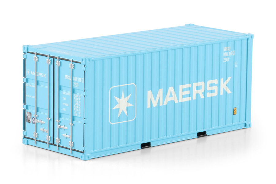 20FT Container MAERSK Blue (WSI04-2261)