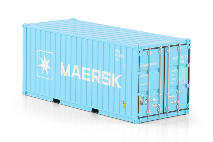 20FT Container MAERSK Blue (WSI04-2261)