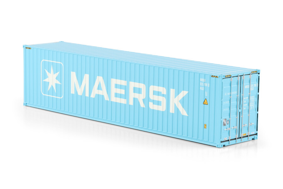 40FT Container HQ MAERSK BLUE (WSI04-2265)
