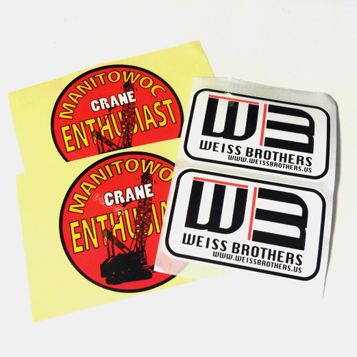 Manitowoc Crane Enthusiasts Sticker - alternate view 2