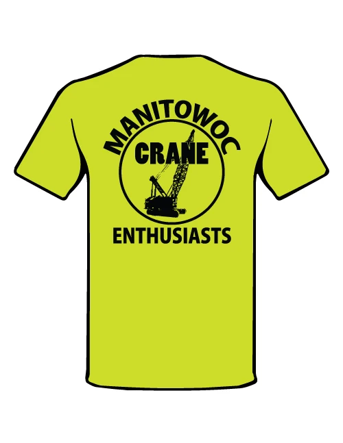 Manitowoc Crane Enthusiast short sleeve shirt with Pocket