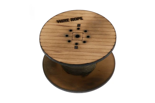 Wooden Cable Reel 2.8" Round